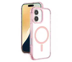 AmazingThing Omni Mag Case tmavě růžová / Pouzdro / MagSafe / Apple iPhone 16 Plus