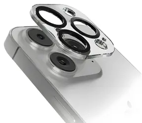 SBS Tvrzené sklo D3O na objektiv fotoaparátu / Ochranné sklo objektivu / Apple iPhone 15 Pro / iPhone 15 Pro Max