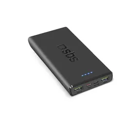 SBS 10000 mAh černá / Powerbank / Power Delivery 20 W
