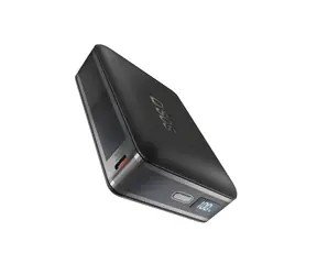 SBS HD 10000 mAh černá / Powerbanka / 30 W Power Delivery / USB-C / LCD displej