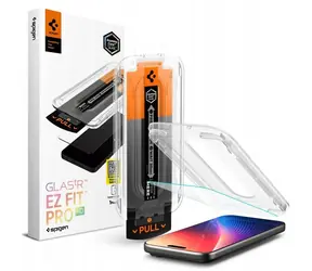 Spigen Glas.tR EZ Fit Pro čiré / Ochranné sklo / Apple iPhone 16 Pro Max, 17 Pro Max