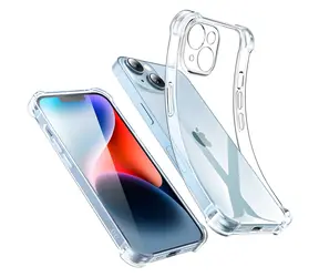 Ugreen Bright Cushion transparentní / Kryt / Apple iPhone 14 Plus / Gelové rohy