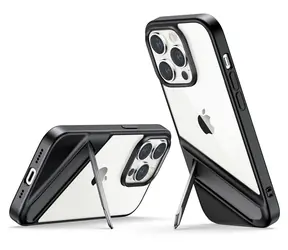 Ugreen LP635 černá / Pouzdro se stojánkem / Apple iPhone 14 Pro / Tvrzený kryt