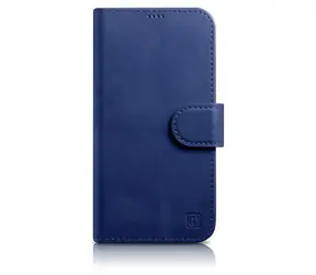 iCarer Wallet Case 2in1 Anti-RFID modrá / Pouzdro / Kožené flip / Apple iPhone 14 Plus