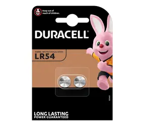 Duracell LR54 / Baterie / Alkalická / 1,5 V / 2 ks