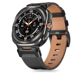 Tech-Protect Delta Pro černá / Řemínek / Samsung Galaxy Watch Ultra 47 mm / kožený