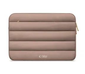 Tech-Protect Fluffy 15-16" hnědá / Pouzdro pro notebook / 15-16" / plyšové