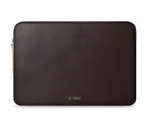 Tech-Protect Fleece hnědá / Pouzdro pro notebook / 13-14" / fleecové
