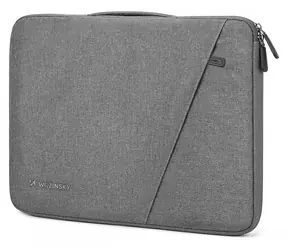 Wozinsky WTNP-14G šedá / Brašna na notebook / 13-14" / výsuvná rukojeť