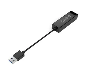 Orico UTJ-U3 černá / Síťová karta / USB-A 3.0 / Gigabit Ethernet