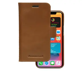 dbramante1928 Lynge bronz / Pouzdro s klopou / kůže full-grain / pro Apple iPhone 12 mini