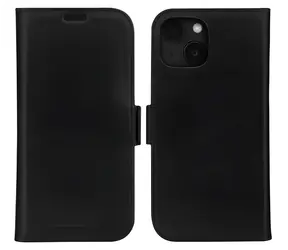 dbramante1928 Lynge černá / Pouzdro s klopou / kůže full-grain / pro Apple iPhone 13, 14, 15, 16e, 17e