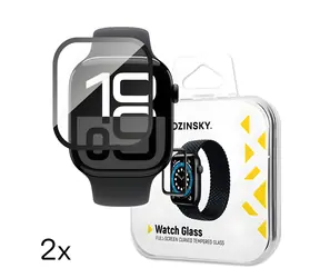 Wozinsky Tvrzené sklo pro Apple Watch 42mm (2 ks) / Ochranné sklo / Full Glue
