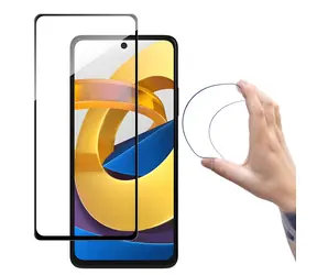 Wozinsky Full Cover Flexi Nano Glass transparentní / Hybridní sklo / Xiaomi Poco M4 Pro 5G / s rámečkem