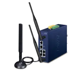 Planet LCG-300W / IoT LoRaWAN brána / 5x LAN 1Gb / WiFi 802.11ax 2,4+5GHz / DIN / IP30 / -40/+75°C / 9-54VDC