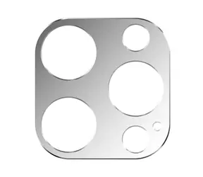 SwitchEasy LenShield stříbrná / Ochranné sklo čoček fotoaparátu / Hliník / Apple iPhone 15 Pro/15 Pro Max