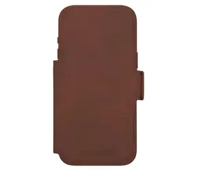 dbramante1928 Lynge dark tan / Pouzdro s klopou / MagSafe / pro Apple iPhone / kůže full-grain