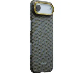 Pitaka Edge Case Breath of Veins Dive Green / Ochranný kryt / Apple iPhone Air / MagSafe / aramidové vlákno