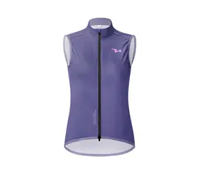 Rockbros MJ008 fialová / Dámská cyklistická vesta / větruodolná / velikost S