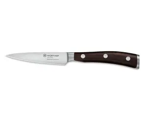 Wüsthof IKON Nůž špikovací 9 cm / Špikovací nůž / Rukojeť Grenadill / Trojitě nýtovaná rukojeť