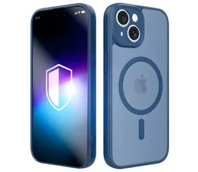 3mk Misty MagCase modrá / Zadní kryt / Apple iPhone 15 / MagSafe