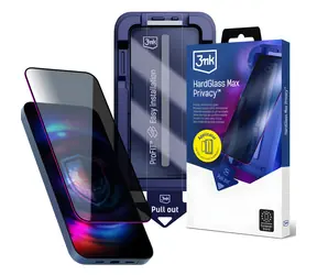3mk HardGlass Max Privacy / Ochranné sklo / Apple iPhone 13/13 Pro/14/16E/17E / 9H / Privacy filtr