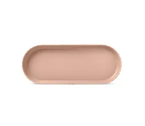 BlimPlus Minerva Tác oválný pink sand / Tác / O 30 cm / bez BPA
