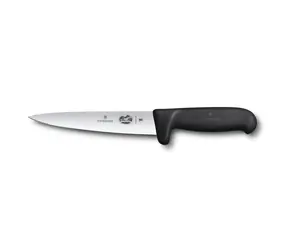 VICTORINOX Vykrvovací nůž Fibrox černá / 16 cm