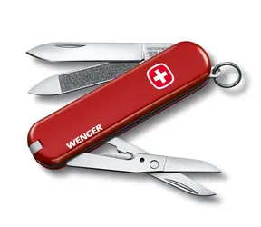 Victorinox Kapesní nůž Wenger 65 mm červený / Kapesní nůž
