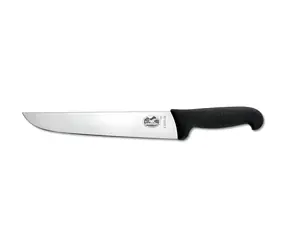 Victorinox Fibrox černá / Řeznický nůž / 16 cm / protiskluzová rukojeť / do myčky