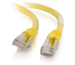 Mercodan Cat6a S/FTP 3m žlutá / Patch kabel / RJ-45 / LSZH