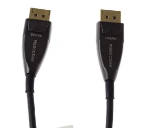 Mercodan DisplayPort optický kabel 10 m / Kabel DisplayPort / Optický (fiber) / 10 m