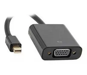 Mercodan adaptér Mini DisplayPort - VGA černá / Adaptér