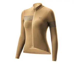 Rockbros YPW065 TVI S žlutá / Dámský cyklistický dres / Dlouhý rukáv / Podzim-zima