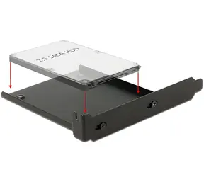 DeLock Rámeček pro 2,5" disk do PCI slotu / Adaptér / 1x 2,5" / PCI slot