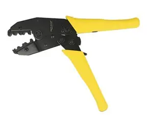 Delock Univerzální krimpovací kleště na koax (90527) / Krimpovací kleště / pro 4 průměry / šestihranný krimp