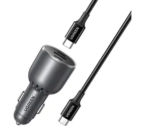 Ugreen EC705 / Nabíječka do auta / 1x USB-A / 2x USB-C / 3 A