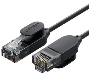 Ugreen NW122 černá / Síťový kabel / RJ45 / Cat.6A UTP / 1,5 m