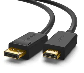 Ugreen DP101 černá / Kabel DisplayPort - HDMI / 1 m / 30 Hz