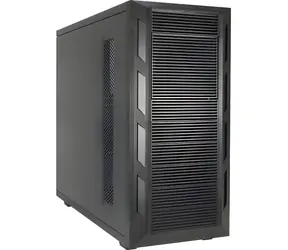 Inter-Tech IPC T-9 černá / Serverová skříň / Tower / ATX, E-ATX, SSI EEB / 6x 3,5" pozice / 2x USB-A 3.0