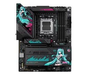 ASUS ROG STRIX X870E-H GAMING MIKU / Základní deska / AMD X870E / DDR5 / Wi-Fi 7 / USB4 / sc.AM5 / ATX