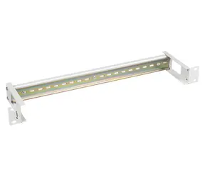Lanberg montážní lišta DIN TS-35 šedá / Montážní lišta / 19" / 1U