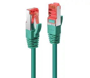 Lindy Cat6 S/FTP zelená / Patch kabel / RJ45-RJ45 / 2 m / 250 MHz