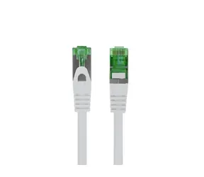Lanberg CAT7 S/FTP 0,5m šedá / Patch kabel / LSZH / CU / Fluke Passed