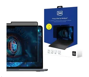 3mk Privacy 2way (s lepidlem) pro Dell Pro 14 Plus (2in1) / Ochranná fólie / Filtr soukromí / matný povrch