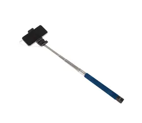 Ultron selfie cable Pro modrá / Selfie tyč / kabelová spoušť / do 110 cm / závit 1/4 palce