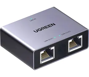 Ugreen NW301 / Rozbočovač Ethernet / RJ45 / 1x2
