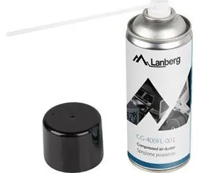 Lanberg stlačený vzduch 400 ml / Čisticí sprej / na elektroniku