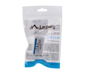 Lanberg RJ45-RJ45 bílá / Spojka síťového kabelu / Cat6 / UTP nestíněná, zpětně kompatibilní