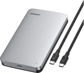 Ugreen 70499 šedá / Externí pouzdro pro disk 2.5" / HDD & SSD / USB-C 3.2 Gen 2 / SATA III